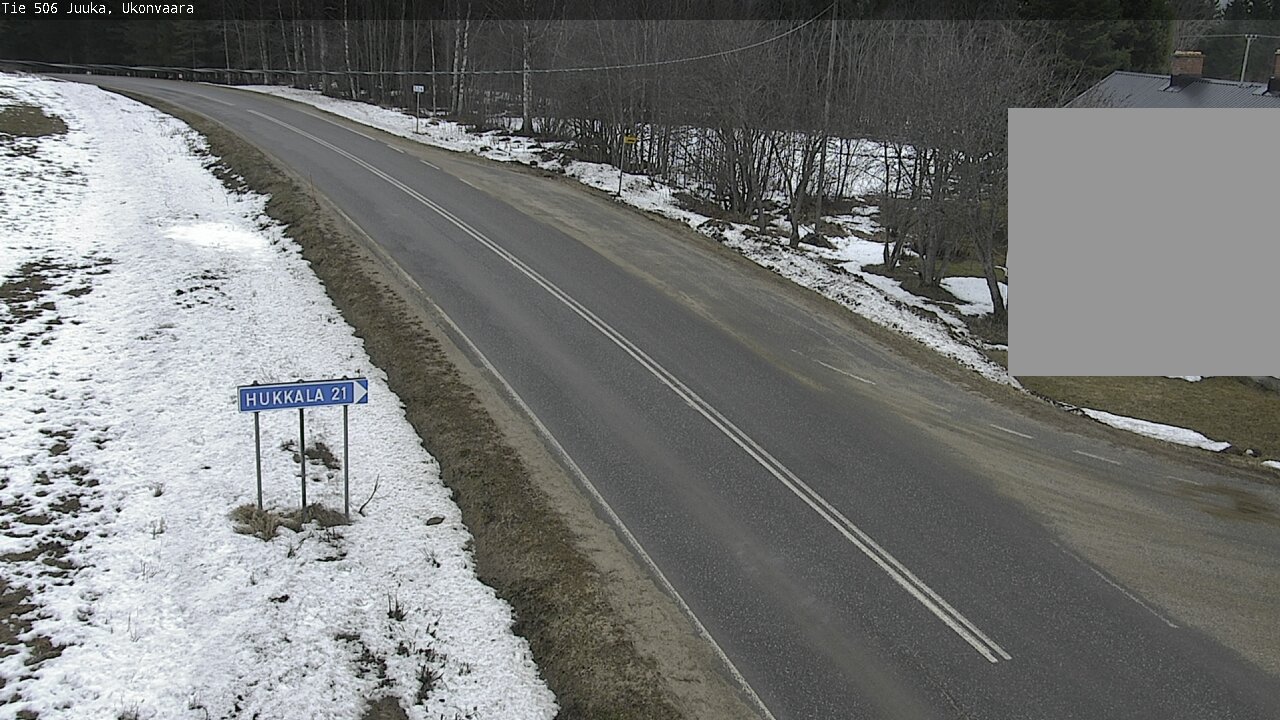Weather Camera Image Road 506 Juuka Ukonvaara, Juuka, Pohjois-Karjala