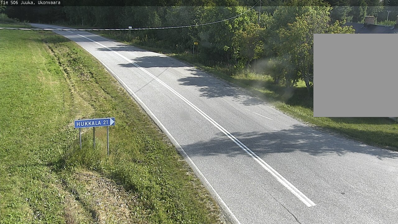 Weather Camera Image Väg 506 Juga Ukonvaara, Juuka, Pohjois-Karjala