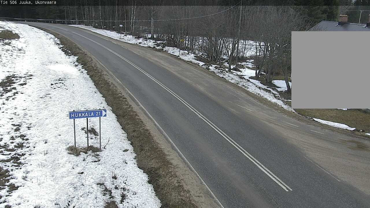 Weather Camera Image Road 506 Juuka Ukonvaara, Juuka, Pohjois-Karjala