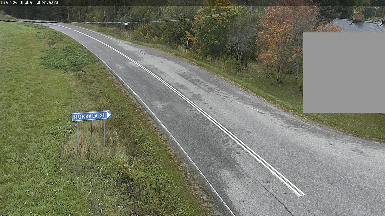 Weather Camera Image Road 506 Juuka Ukonvaara, Juuka, Pohjois-Karjala
