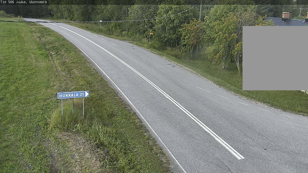 Weather Camera Image Väg 506 Juga Ukonvaara, Juuka, Pohjois-Karjala