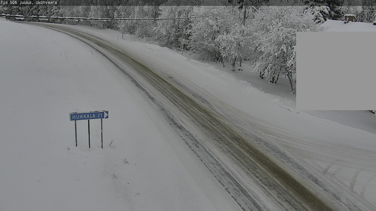 Weather Camera Image Road 506 Juuka Ukonvaara, Juuka, Pohjois-Karjala