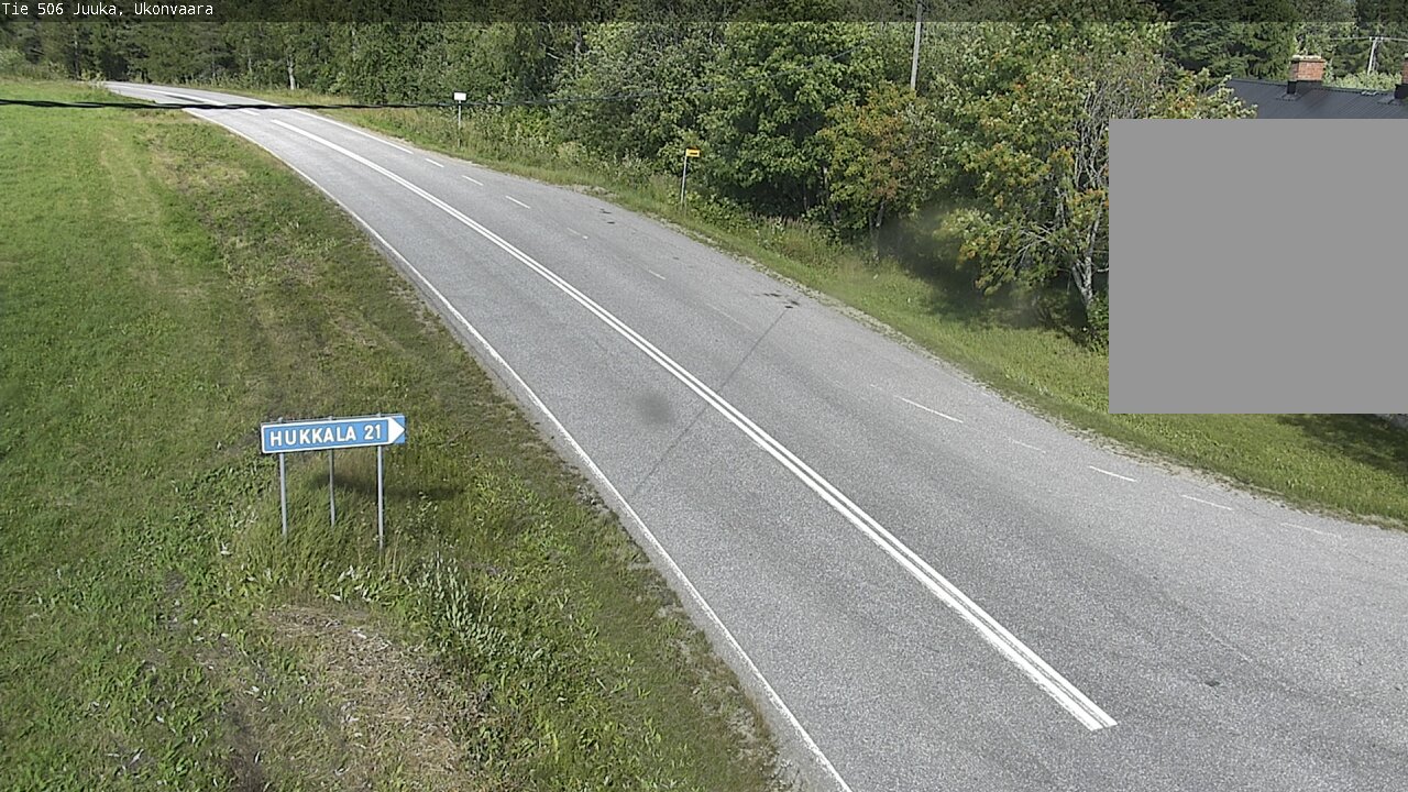 Weather Camera Image Väg 506 Juga Ukonvaara, Juuka, Pohjois-Karjala