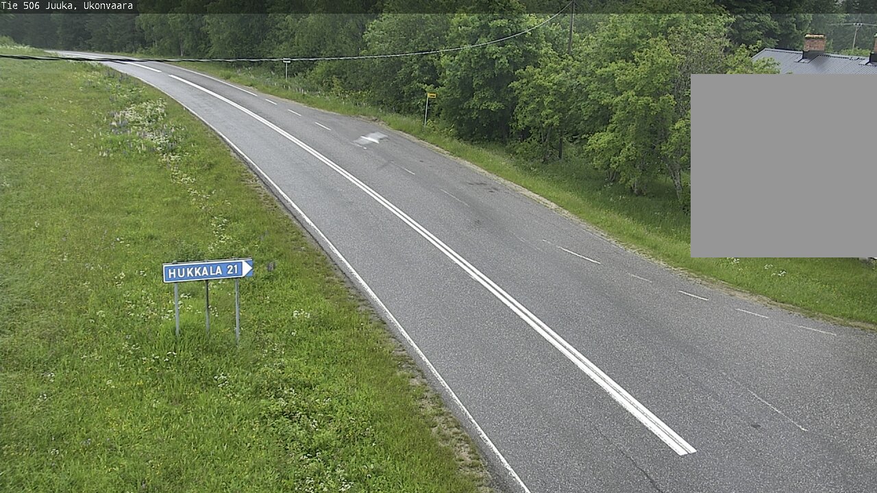 Weather Camera Image Väg 506 Juga Ukonvaara, Juuka, Pohjois-Karjala