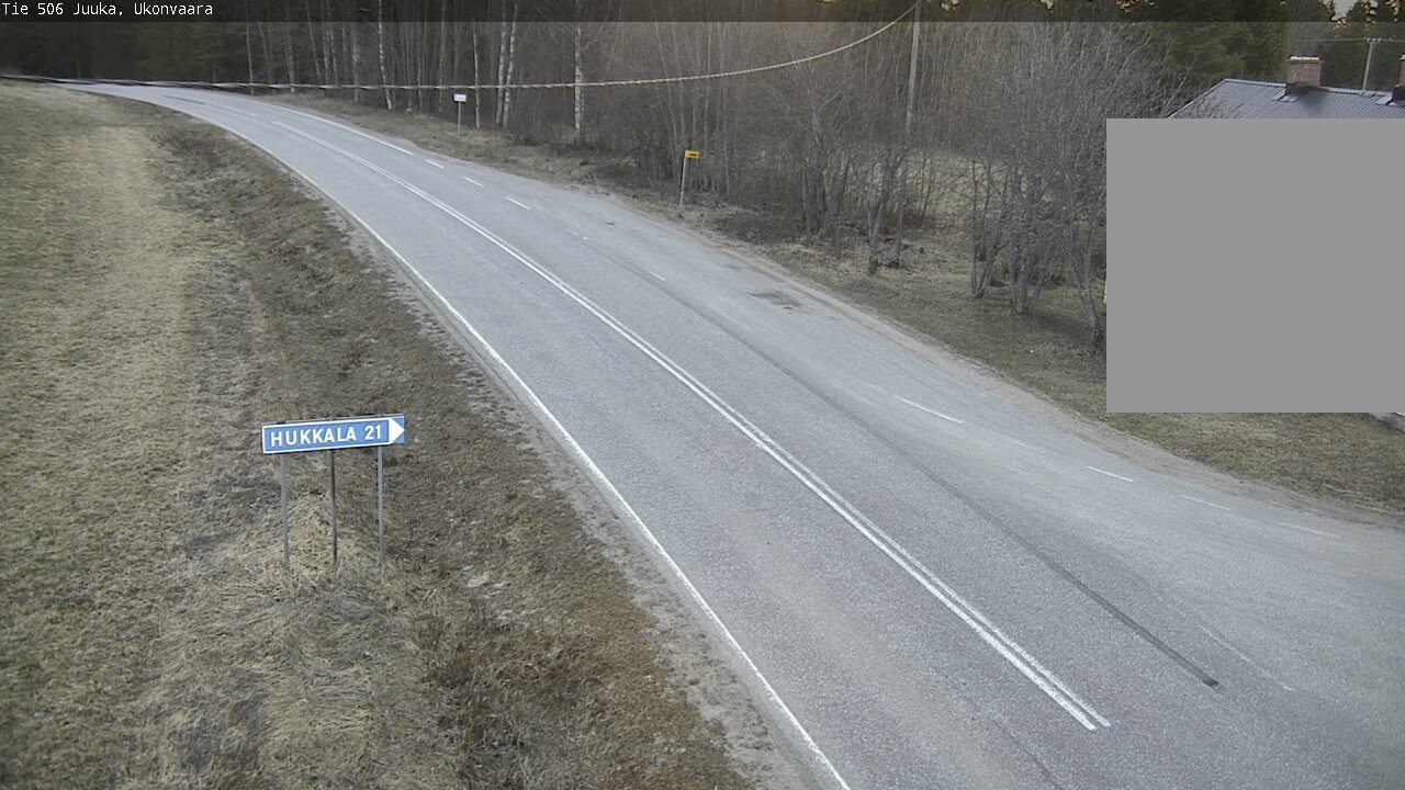 Weather Camera Image Road 506 Juuka Ukonvaara, Juuka, Pohjois-Karjala