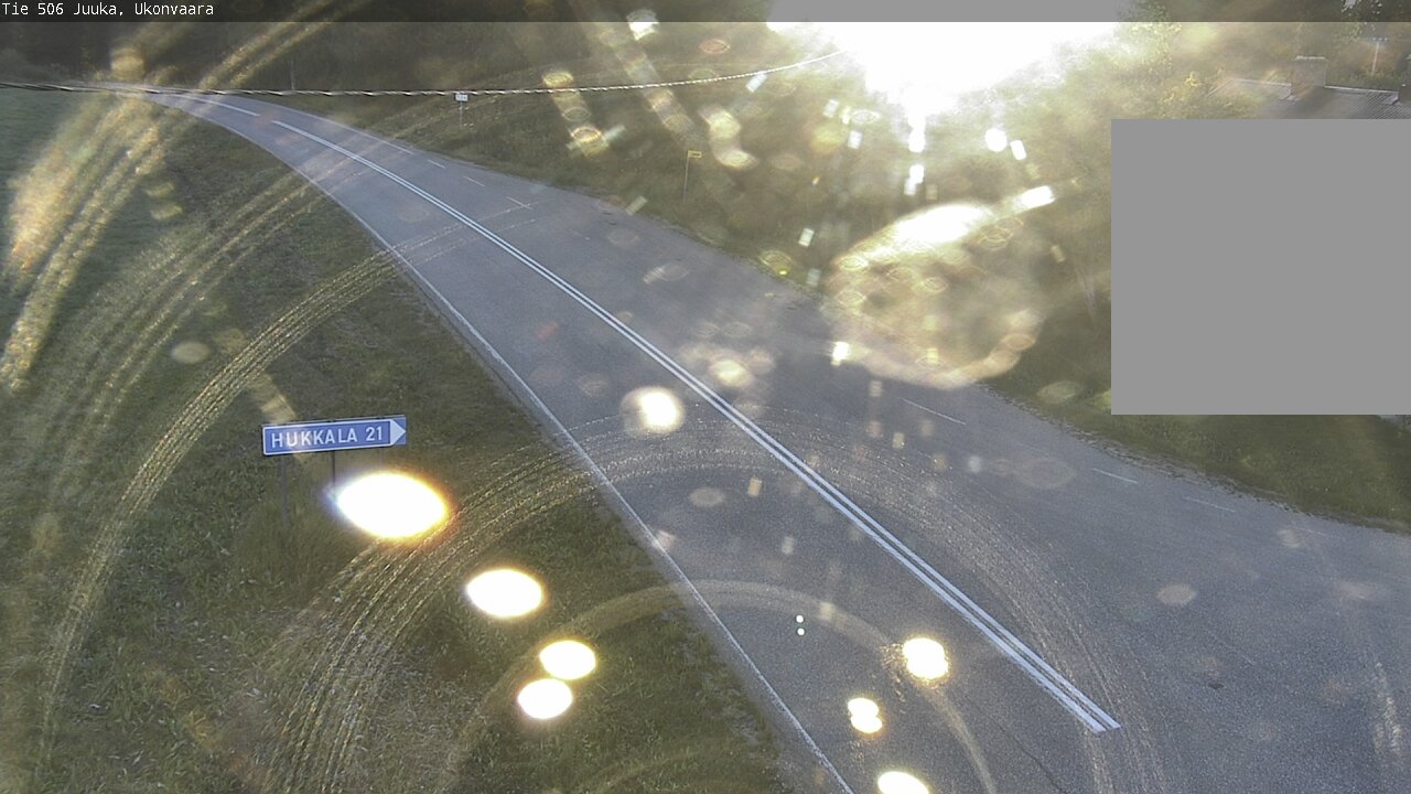 Weather Camera Image Väg 506 Juga Ukonvaara, Juuka, Pohjois-Karjala