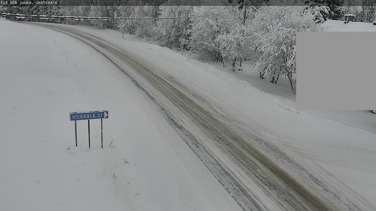 Weather Camera Image Road 506 Juuka Ukonvaara, Juuka, Pohjois-Karjala