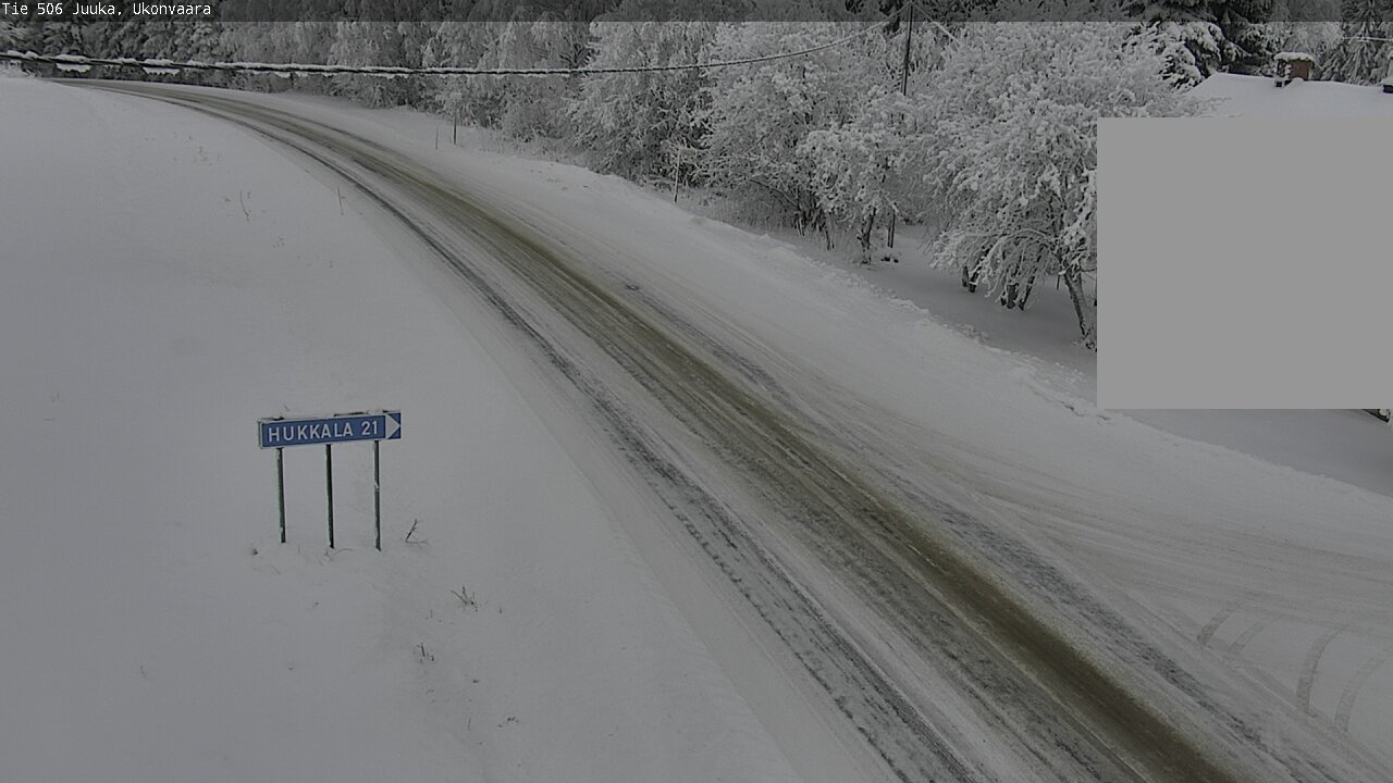 Weather Camera Image Road 506 Juuka Ukonvaara, Juuka, Pohjois-Karjala