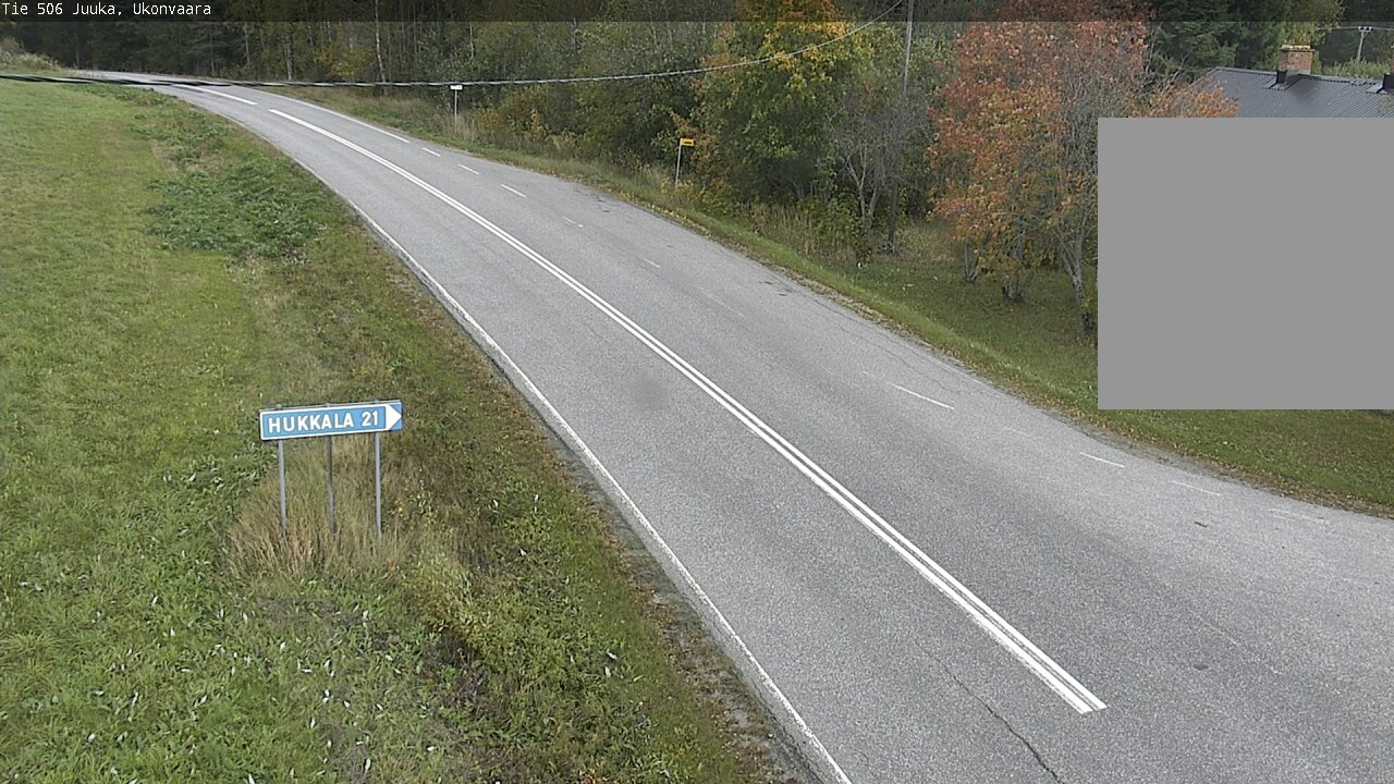 Weather Camera Image Road 506 Juuka Ukonvaara, Juuka, Pohjois-Karjala