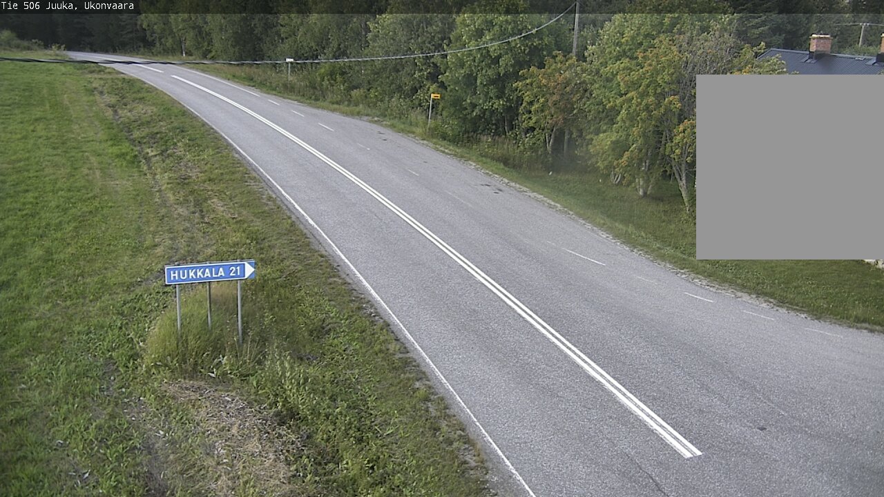 Weather Camera Image Väg 506 Juga Ukonvaara, Juuka, Pohjois-Karjala