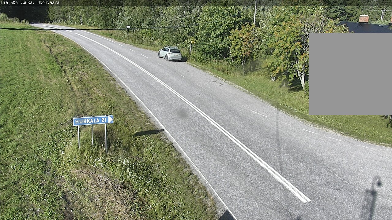 Weather Camera Image Väg 506 Juga Ukonvaara, Juuka, Pohjois-Karjala