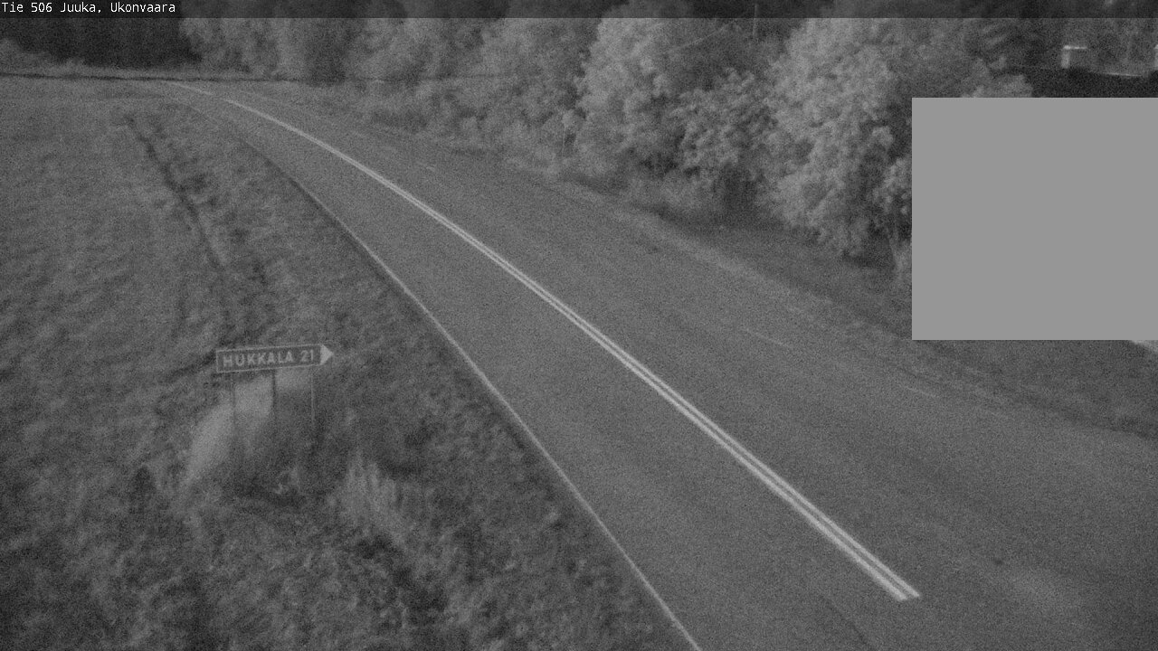 Weather Camera Image Väg 506 Juga Ukonvaara, Juuka, Pohjois-Karjala