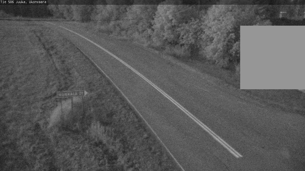 Weather Camera Image Väg 506 Juga Ukonvaara, Juuka, Pohjois-Karjala