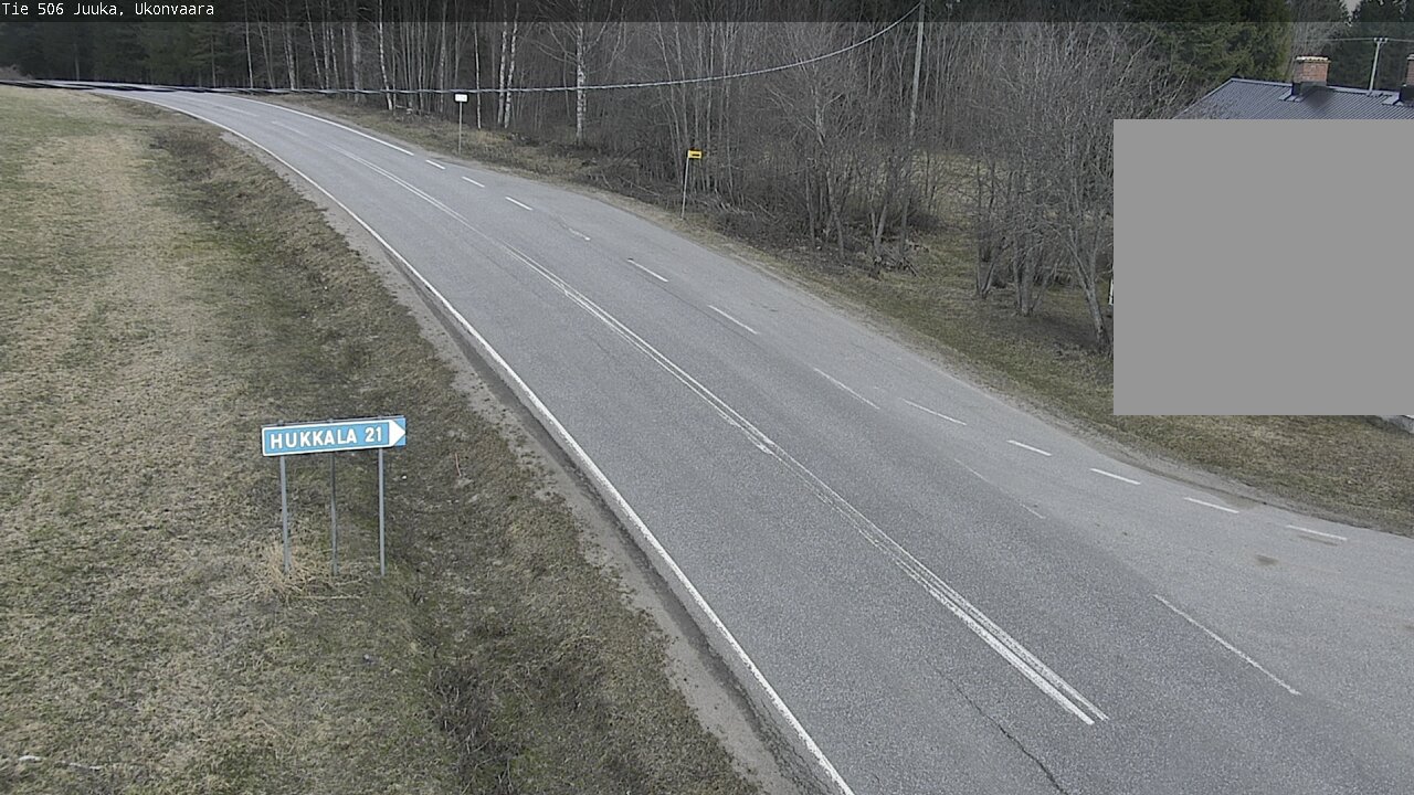 Weather Camera Image Road 506 Juuka Ukonvaara, Juuka, Pohjois-Karjala