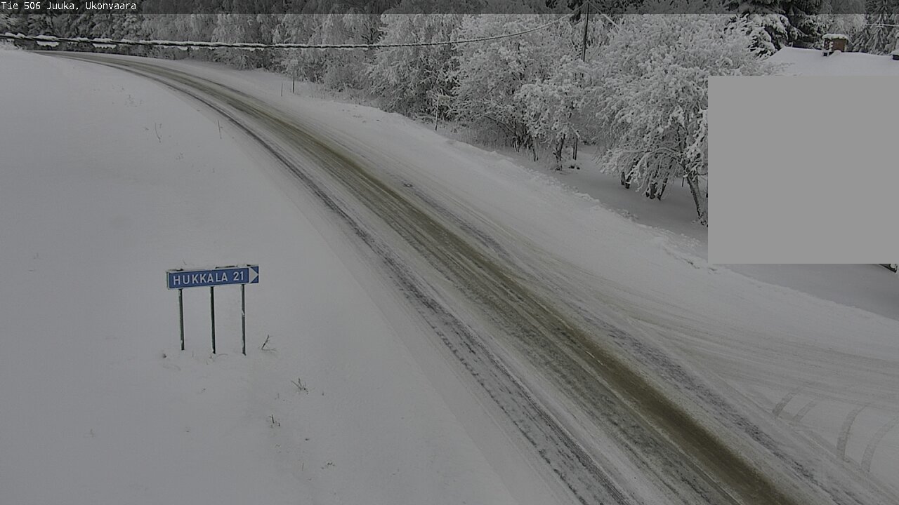 Weather Camera Image Road 506 Juuka Ukonvaara, Juuka, Pohjois-Karjala