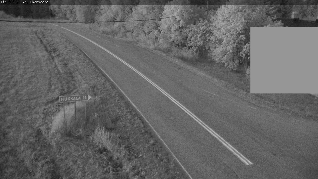 Weather Camera Image Väg 506 Juga Ukonvaara, Juuka, Pohjois-Karjala