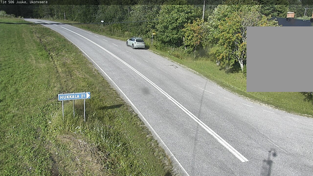 Weather Camera Image Väg 506 Juga Ukonvaara, Juuka, Pohjois-Karjala