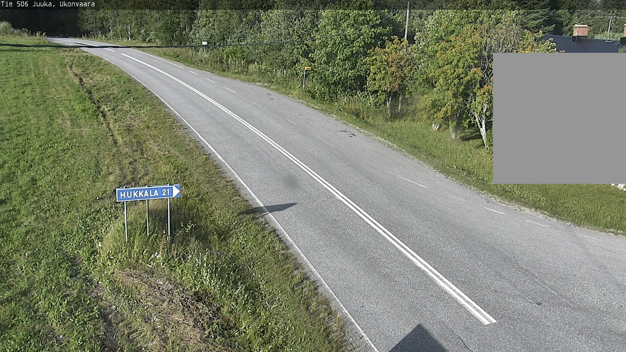 Weather Camera Image Väg 506 Juga Ukonvaara, Juuka, Pohjois-Karjala
