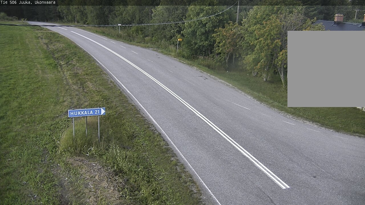 Weather Camera Image Väg 506 Juga Ukonvaara, Juuka, Pohjois-Karjala