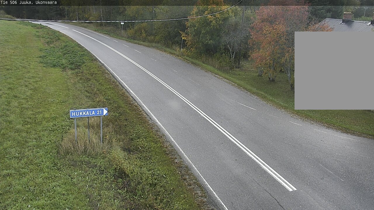 Weather Camera Image Väg 506 Juga Ukonvaara, Juuka, Pohjois-Karjala