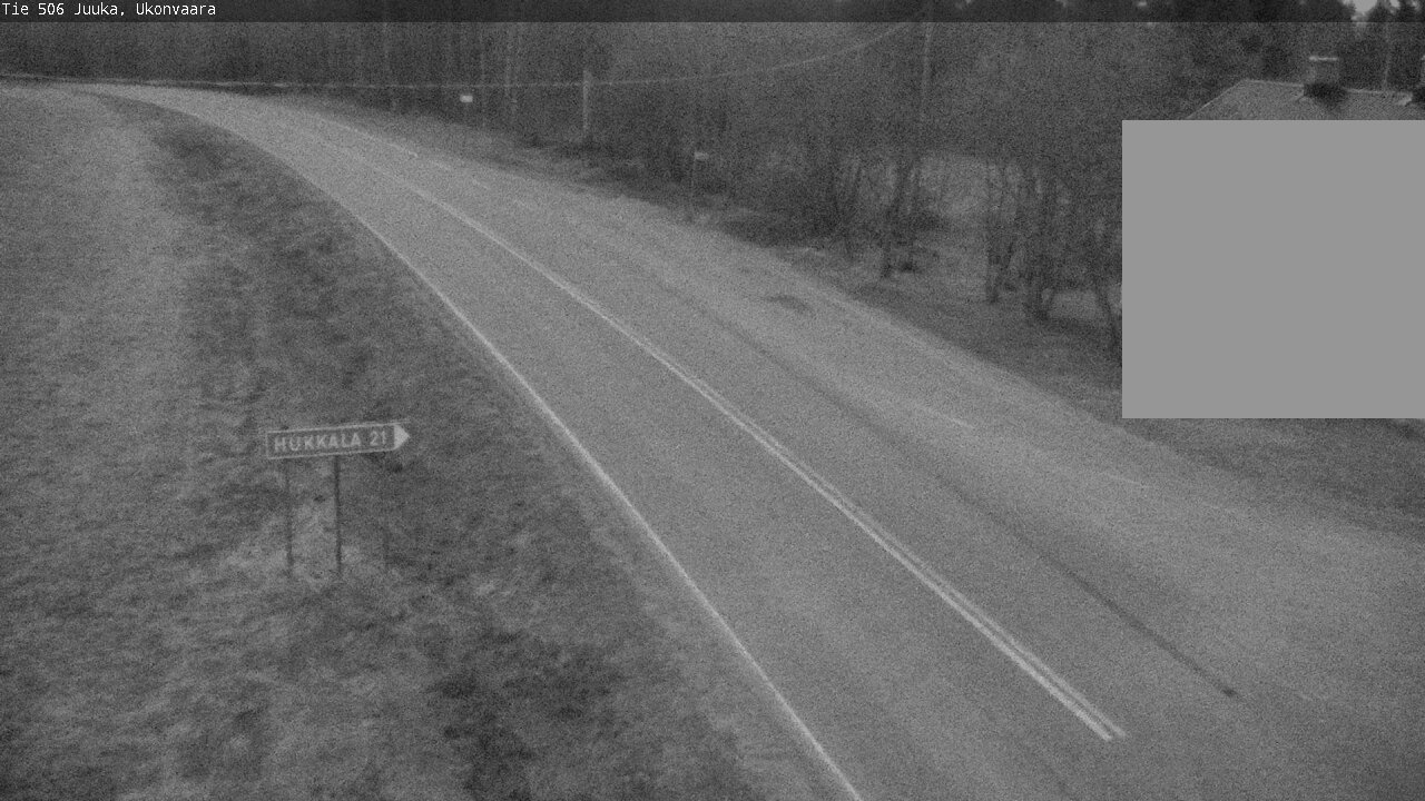 Weather Camera Image Road 506 Juuka Ukonvaara, Juuka, Pohjois-Karjala