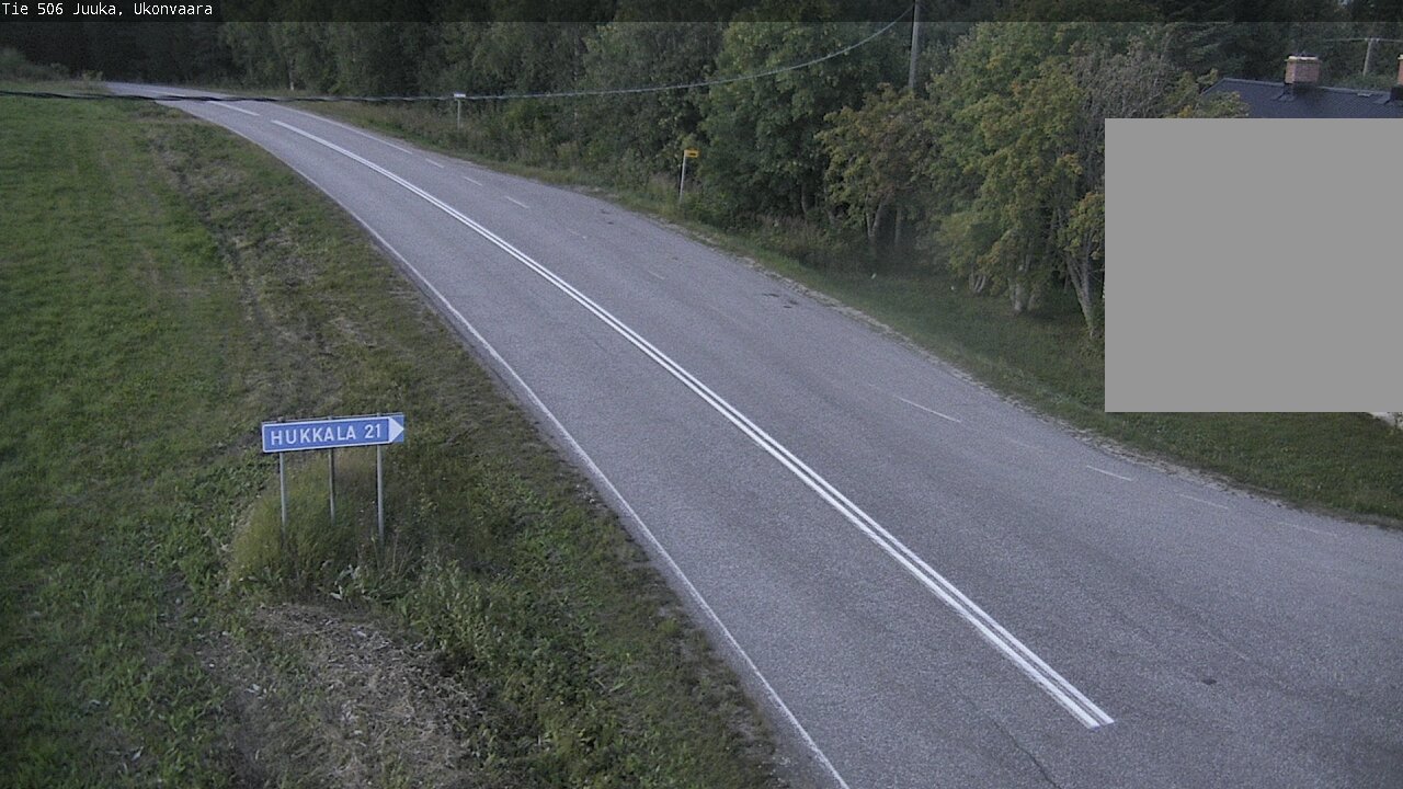 Weather Camera Image Väg 506 Juga Ukonvaara, Juuka, Pohjois-Karjala