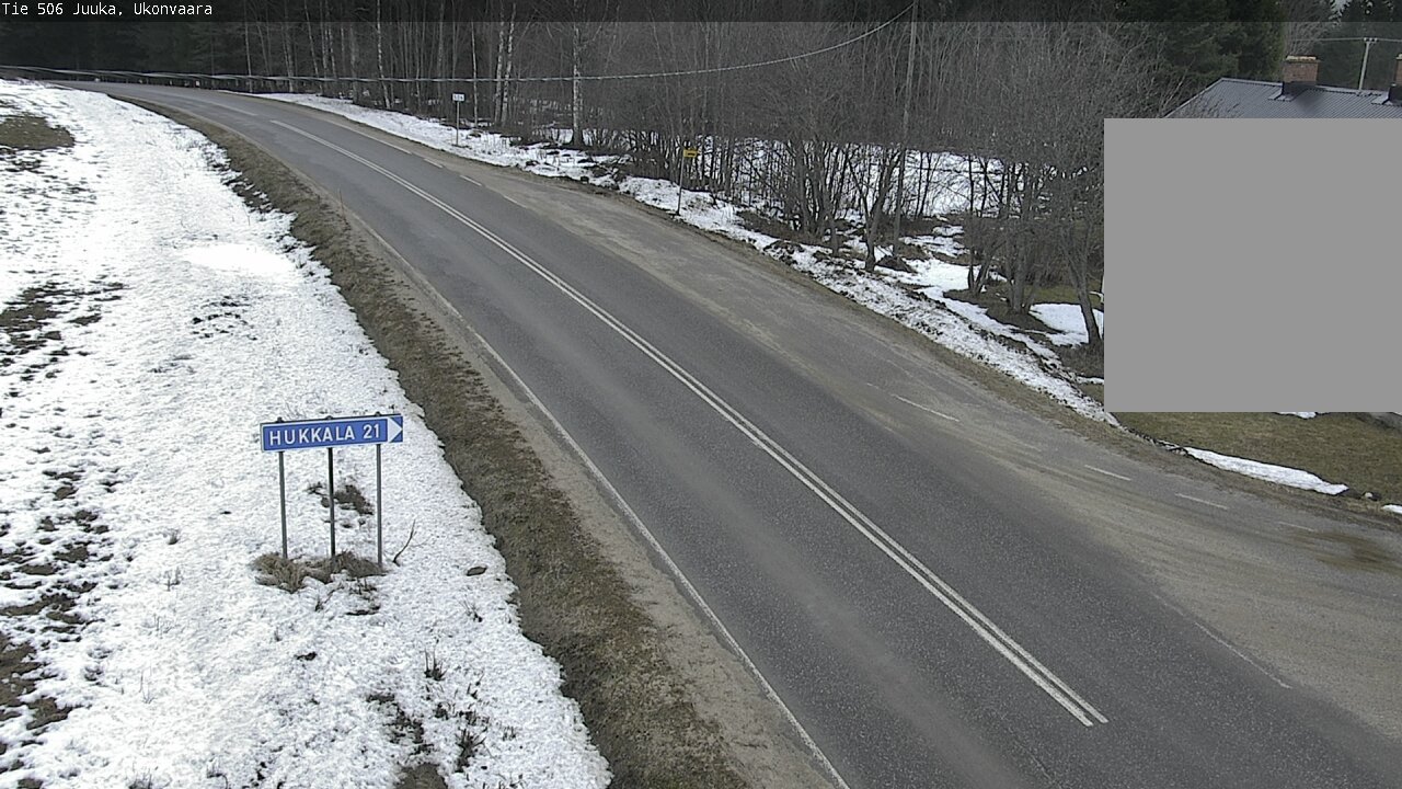 Weather Camera Image Road 506 Juuka Ukonvaara, Juuka, Pohjois-Karjala