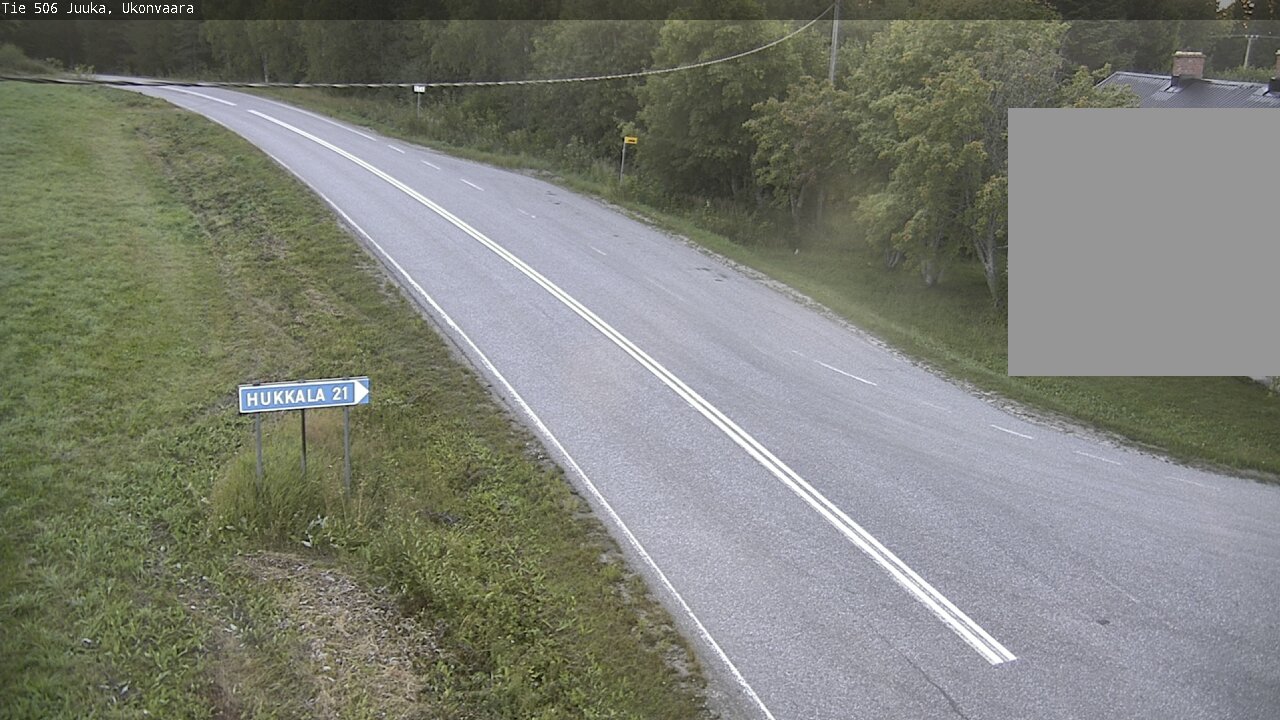 Weather Camera Image Väg 506 Juga Ukonvaara, Juuka, Pohjois-Karjala