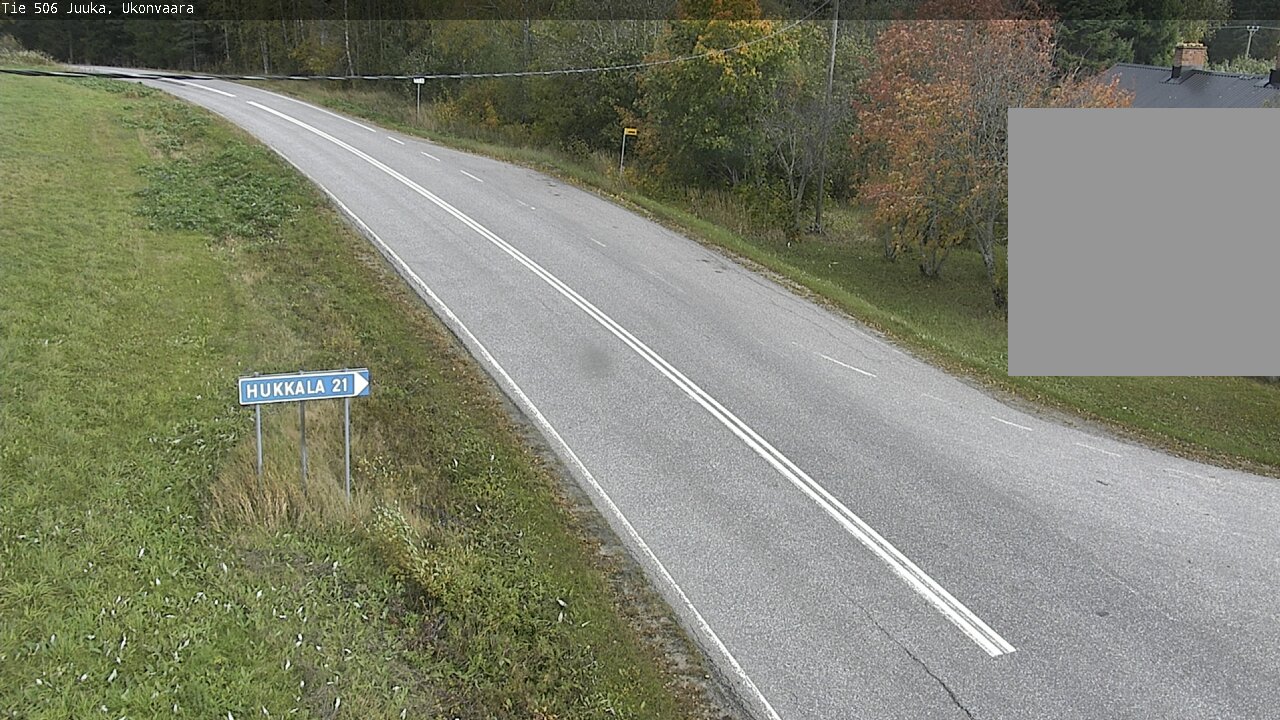 Weather Camera Image Road 506 Juuka Ukonvaara, Juuka, Pohjois-Karjala