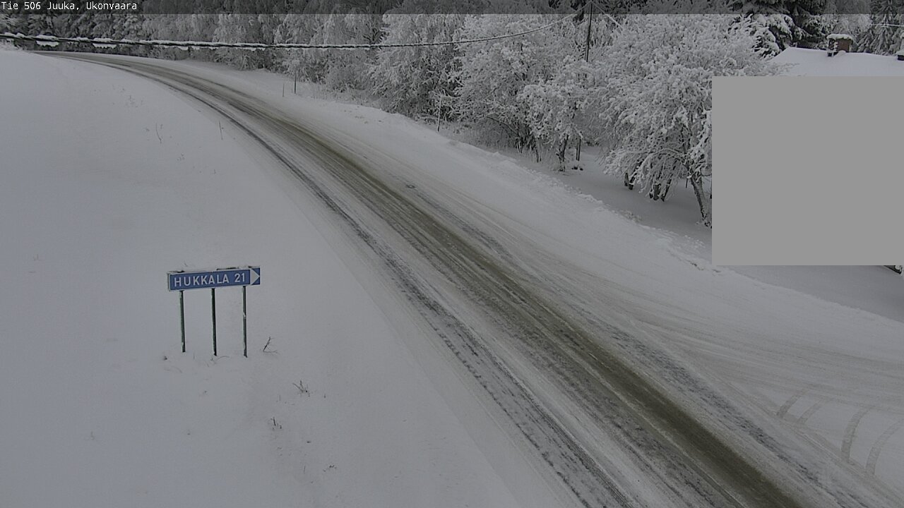 Weather Camera Image Road 506 Juuka Ukonvaara, Juuka, Pohjois-Karjala
