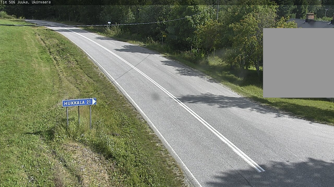 Weather Camera Image Väg 506 Juga Ukonvaara, Juuka, Pohjois-Karjala