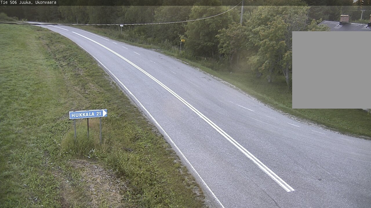 Weather Camera Image Väg 506 Juga Ukonvaara, Juuka, Pohjois-Karjala
