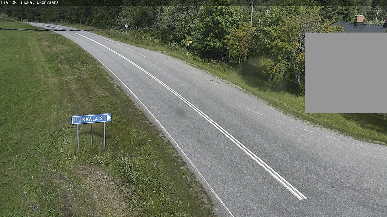 Weather Camera Image Väg 506 Juga Ukonvaara, Juuka, Pohjois-Karjala