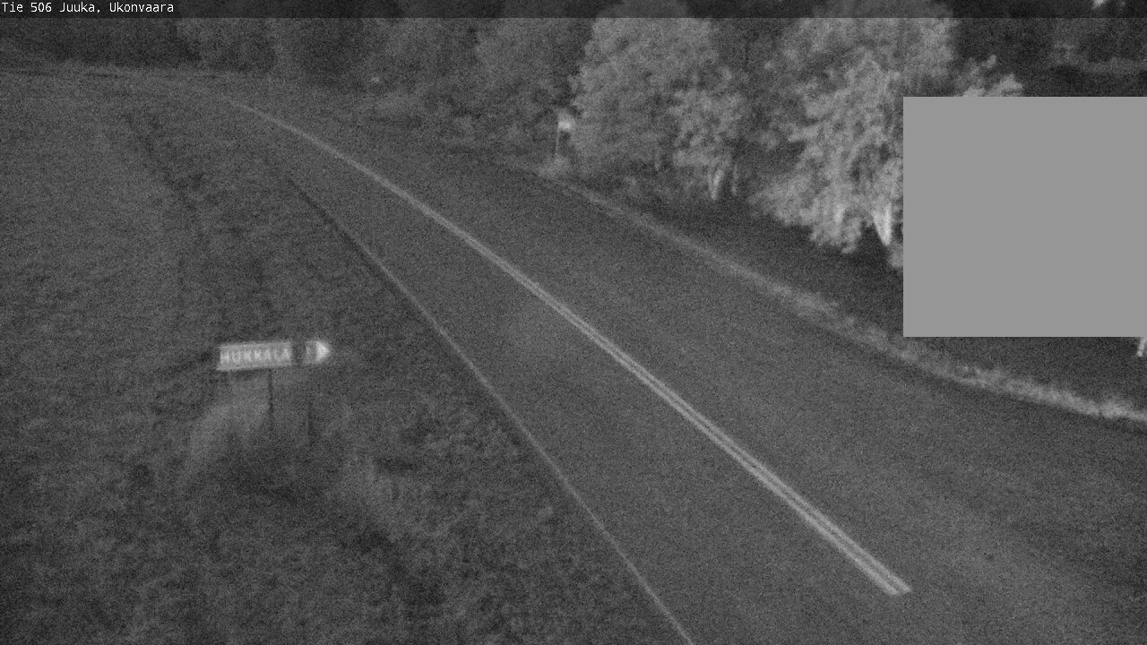 Weather Camera Image Väg 506 Juga Ukonvaara, Juuka, Pohjois-Karjala