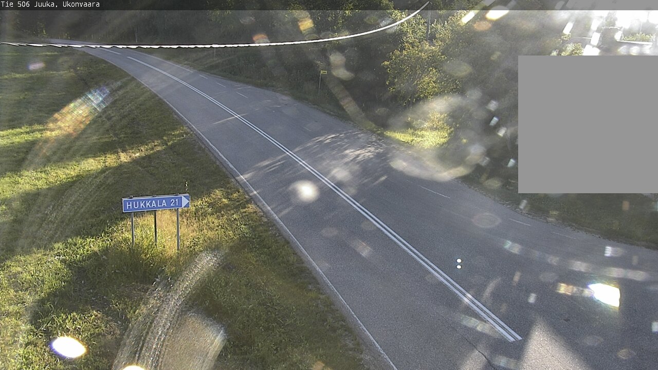 Weather Camera Image Väg 506 Juga Ukonvaara, Juuka, Pohjois-Karjala