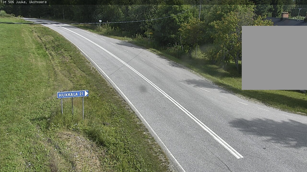 Weather Camera Image Väg 506 Juga Ukonvaara, Juuka, Pohjois-Karjala