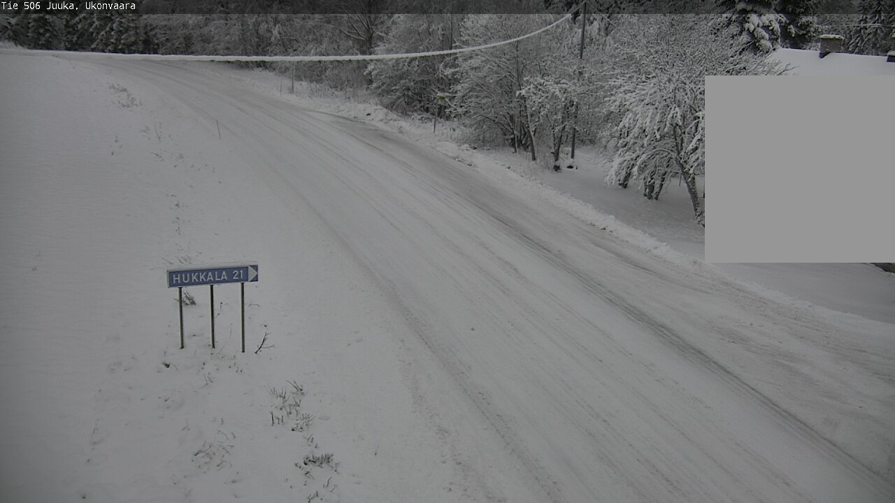 Weather Camera Image Väg 506 Juga Ukonvaara, Juuka, Pohjois-Karjala
