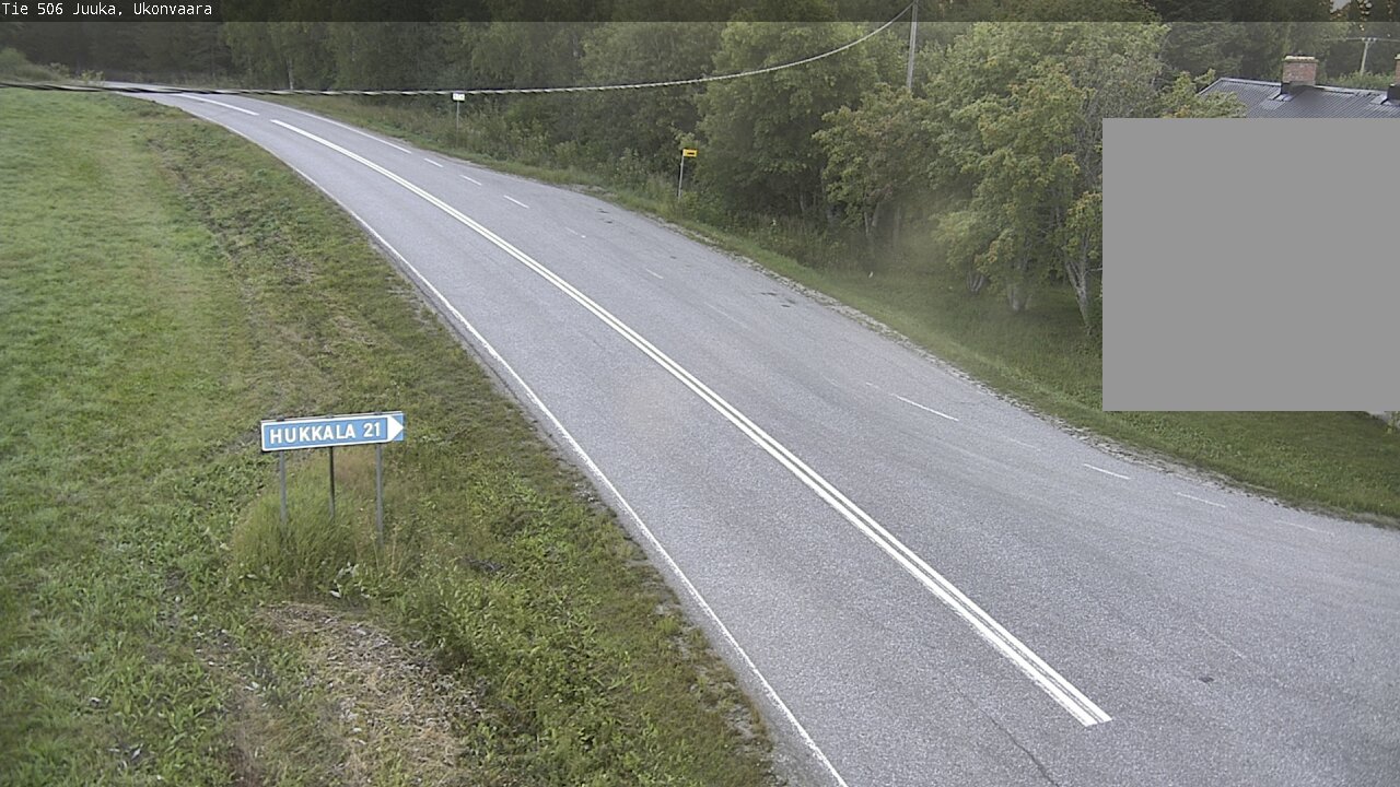 Weather Camera Image Väg 506 Juga Ukonvaara, Juuka, Pohjois-Karjala