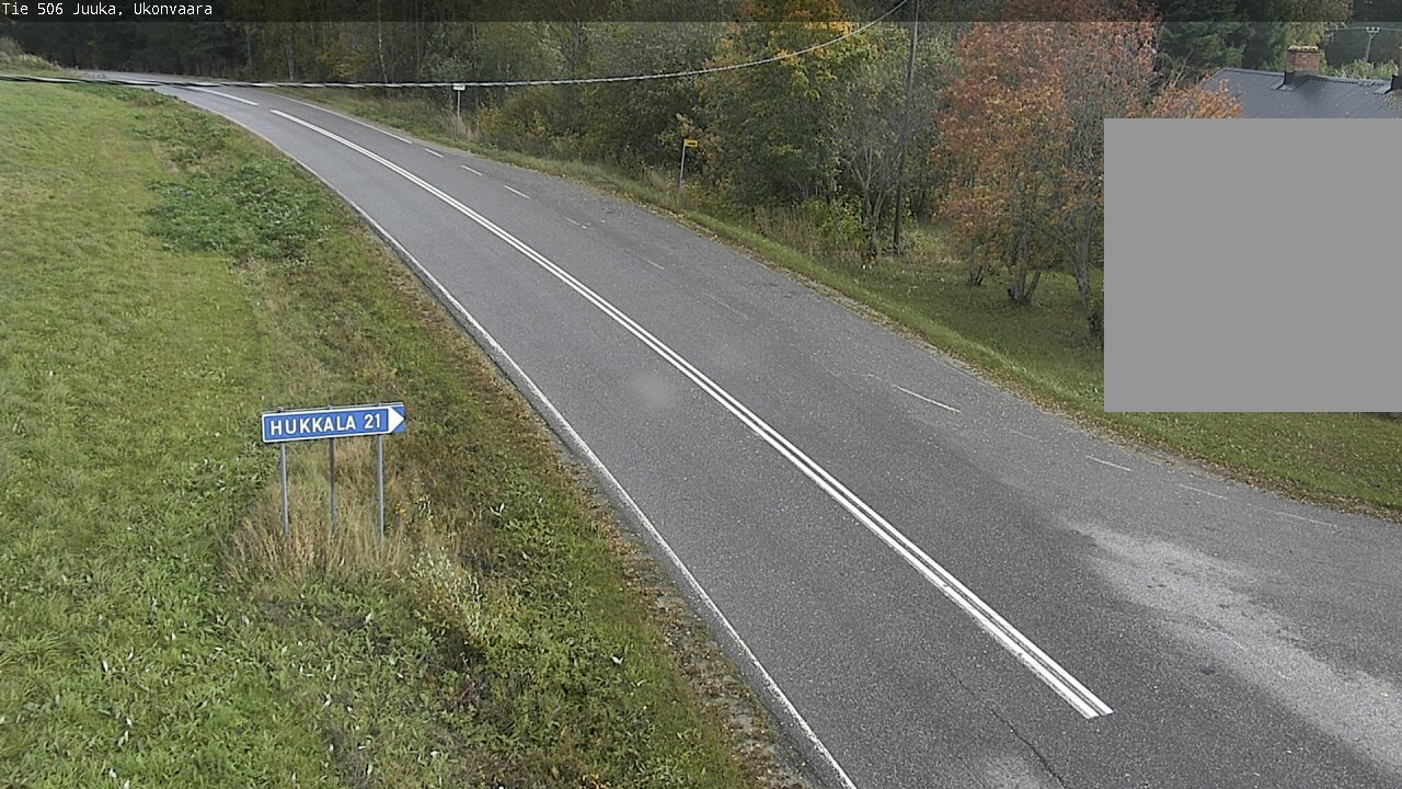 Weather Camera Image Road 506 Juuka Ukonvaara, Juuka, Pohjois-Karjala