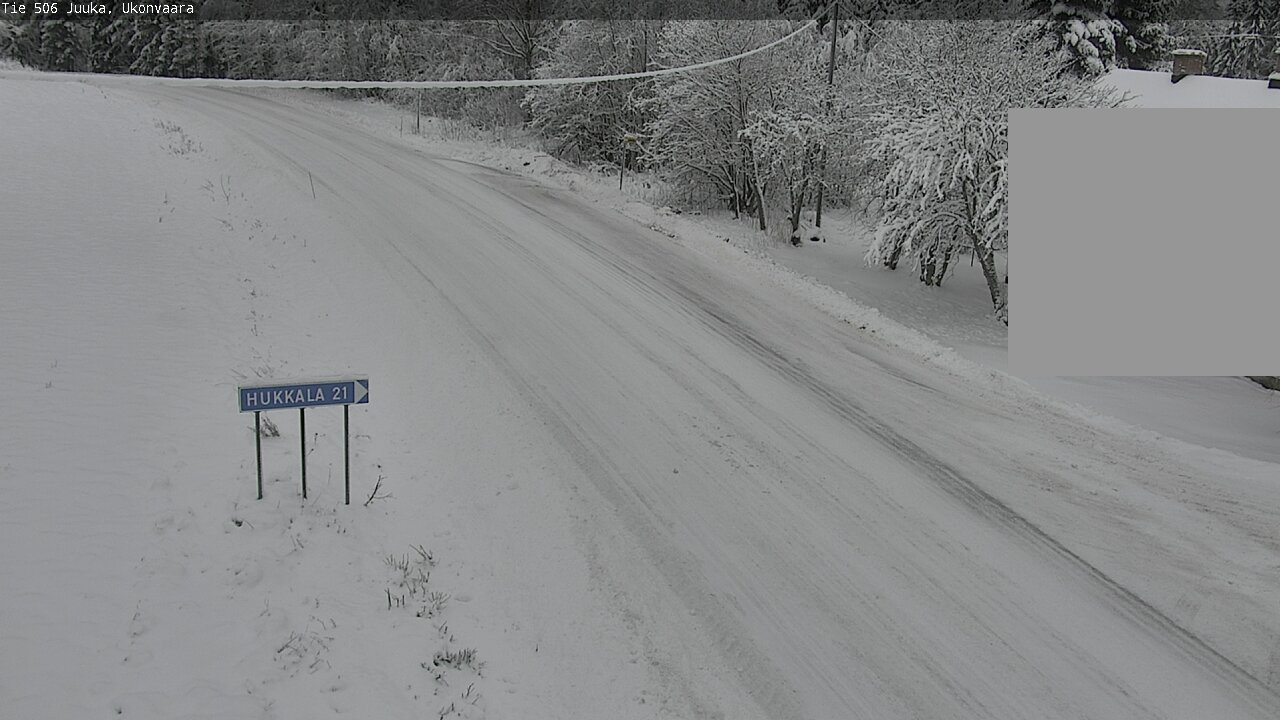 Weather Camera Image Väg 506 Juga Ukonvaara, Juuka, Pohjois-Karjala