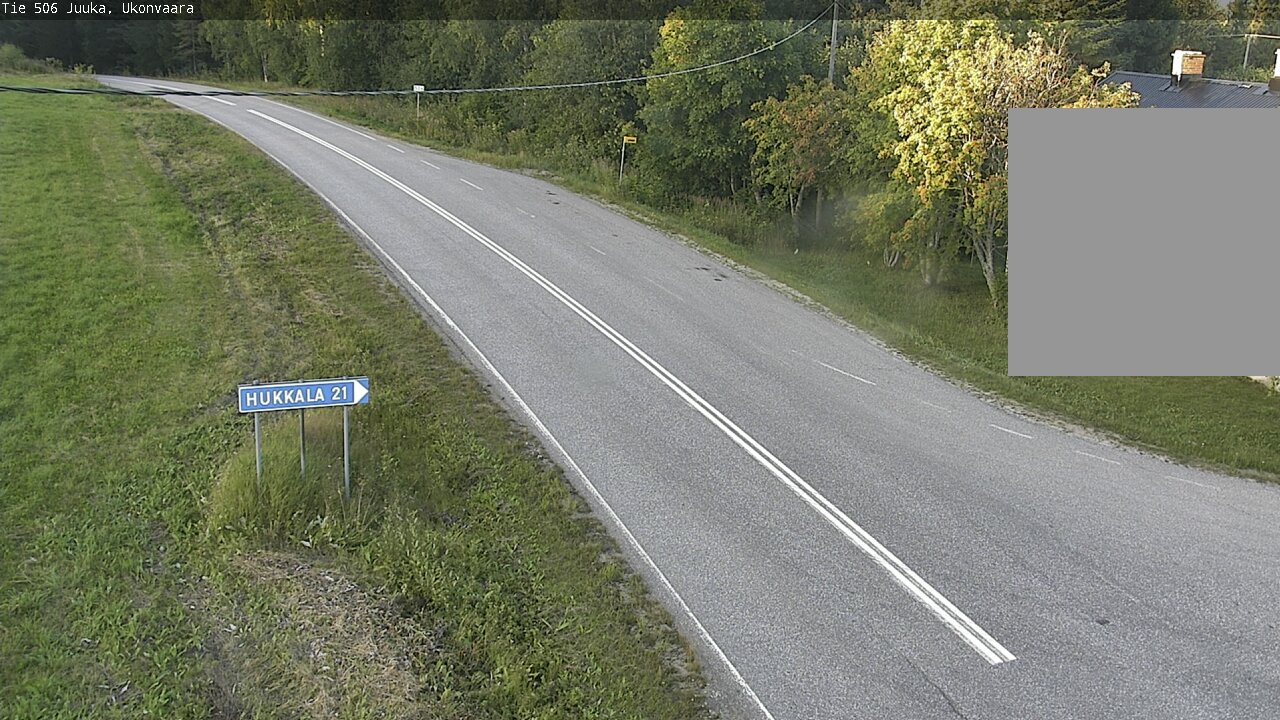 Weather Camera Image Väg 506 Juga Ukonvaara, Juuka, Pohjois-Karjala