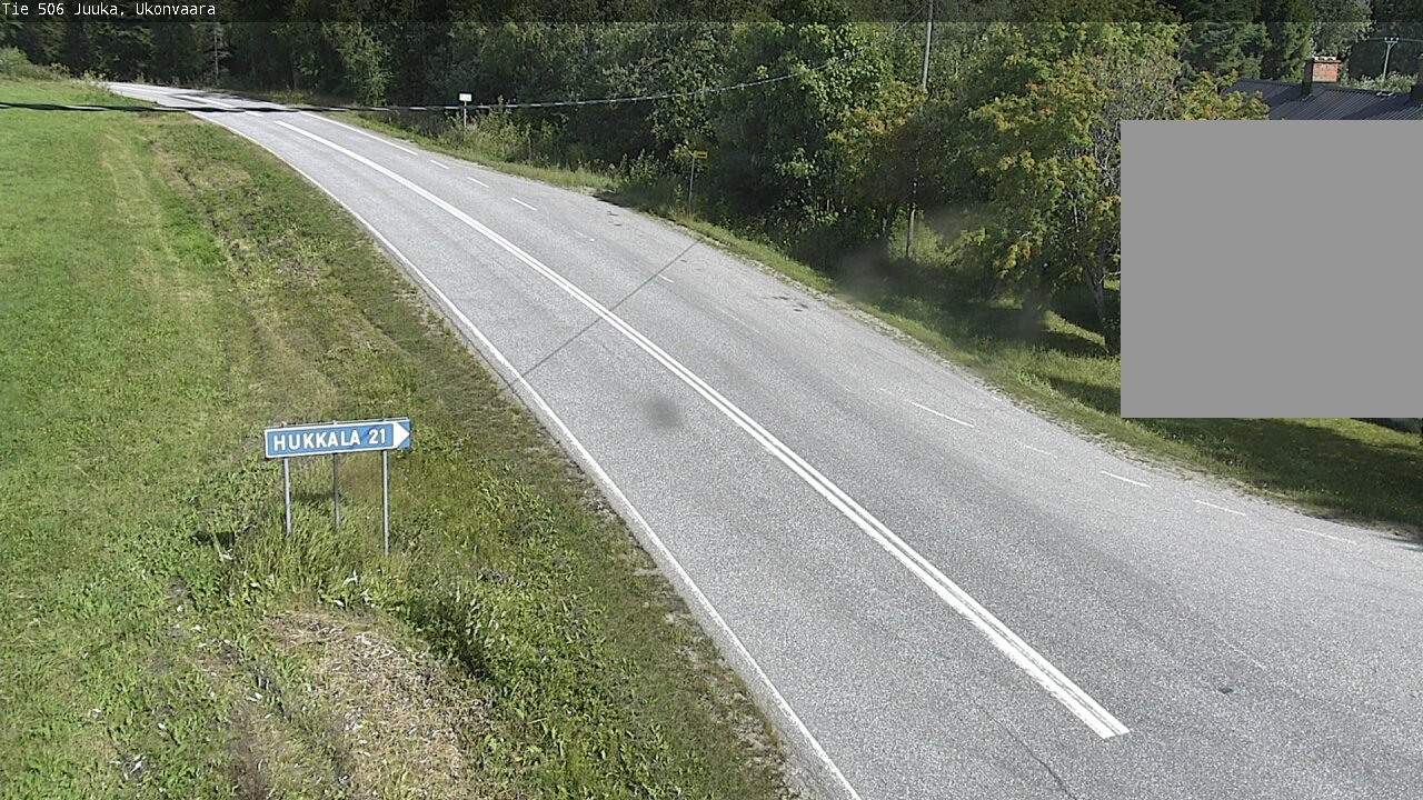 Weather Camera Image Väg 506 Juga Ukonvaara, Juuka, Pohjois-Karjala