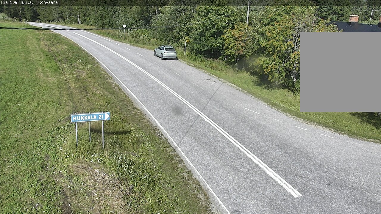 Weather Camera Image Väg 506 Juga Ukonvaara, Juuka, Pohjois-Karjala