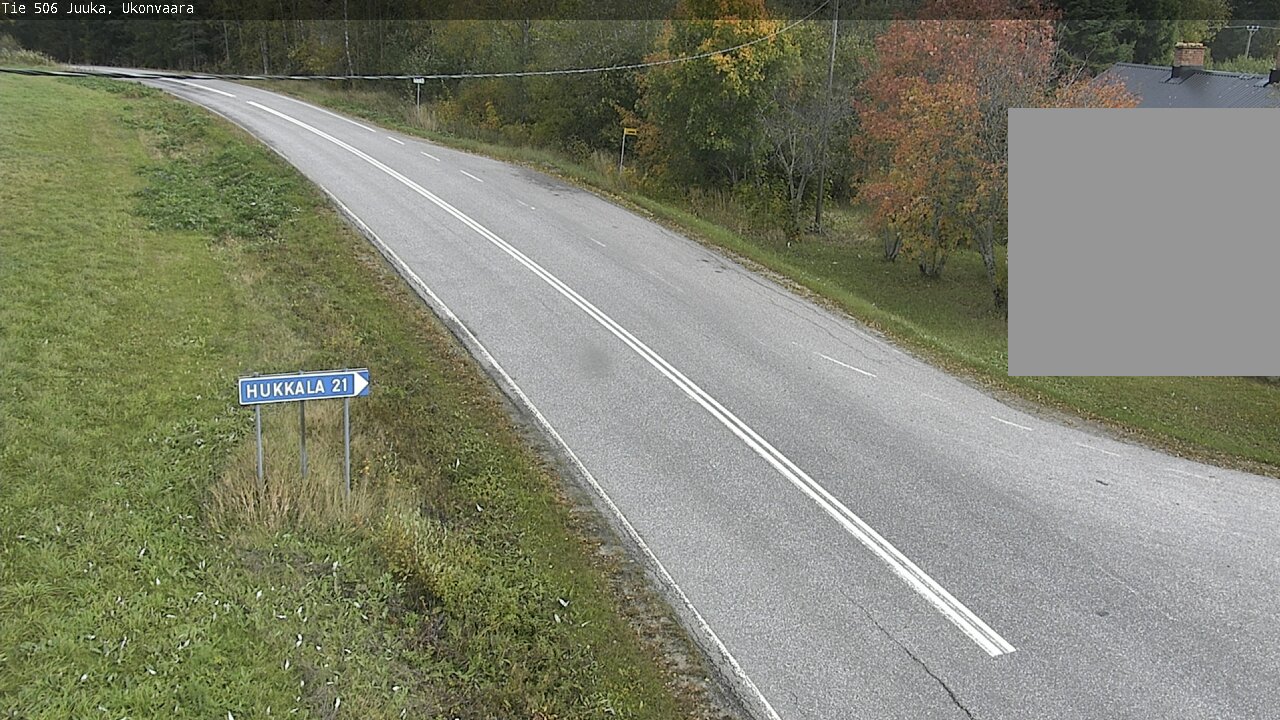 Weather Camera Image Road 506 Juuka Ukonvaara, Juuka, Pohjois-Karjala