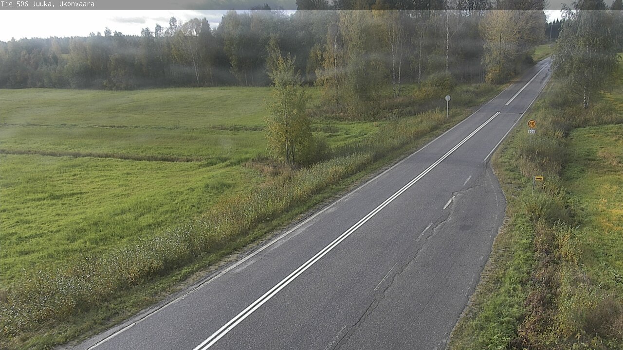 Weather Camera Image Road 506 Juuka Ukonvaara, Juuka, Pohjois-Karjala