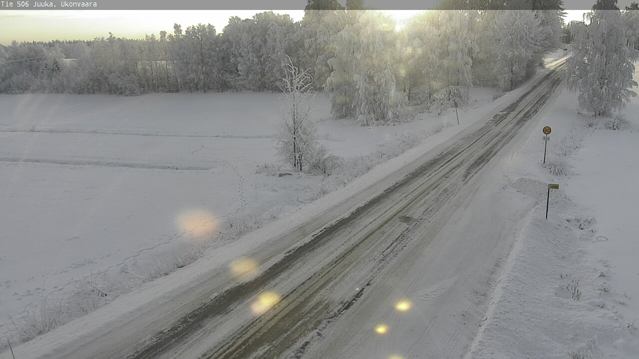 Kelikamerat Kuva Tie 506 Juuka Ukonvaara, Juuka, Pohjois-Karjala