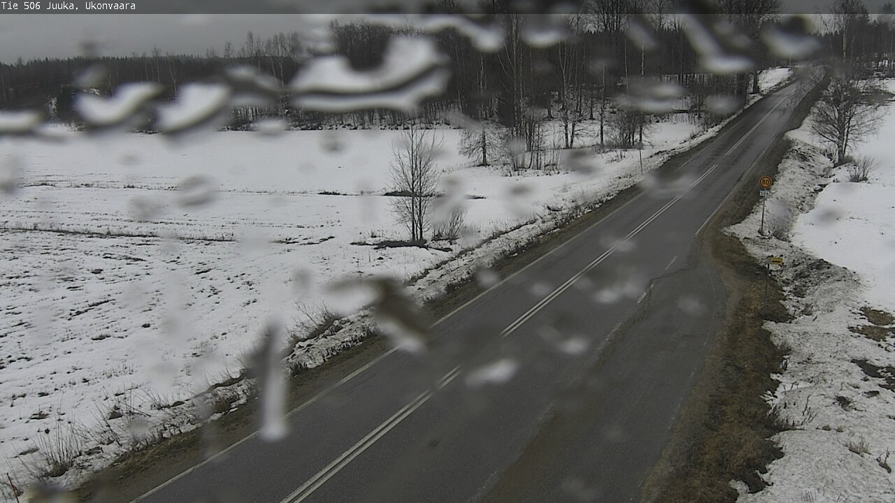 Weather Camera Image Väg 506 Juga Ukonvaara, Juuka, Pohjois-Karjala