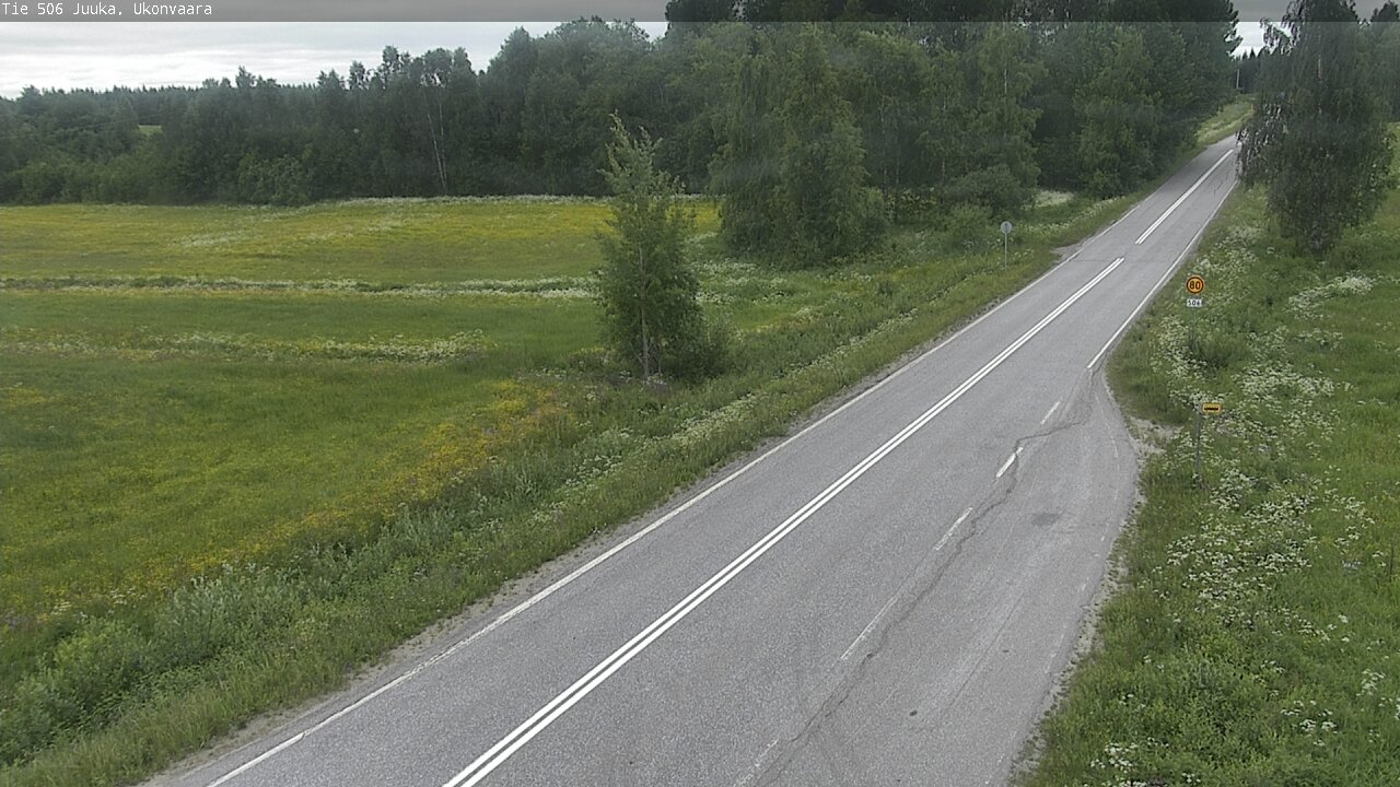 Kelikamerat Kuva Tie 506 Juuka Ukonvaara, Juuka, Pohjois-Karjala