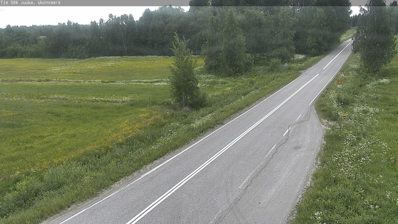 Kelikamerat Kuva Tie 506 Juuka Ukonvaara, Juuka, Pohjois-Karjala