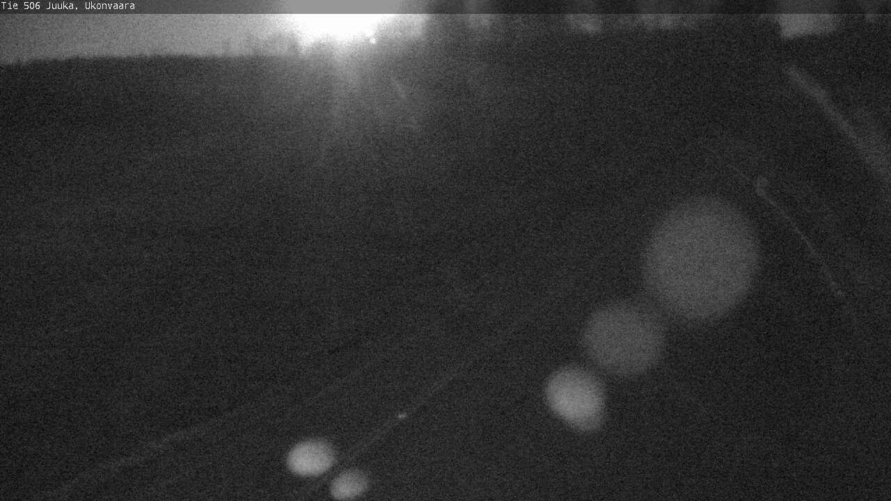 Weather Camera Image Väg 506 Juga Ukonvaara, Juuka, Pohjois-Karjala